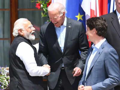 G7 में पीएम मोदी से हाथ मिलाने को बेचैन दिखे अमेरिकी राष्ट्रपति जो बाइडेन, यकीन न हो तो वीडियो देखें