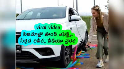 viral video: సినిమాల్లో సౌండ్ ఎఫెక్ట్స్.. సీక్రెట్ రివీల్.. వీడియో వైరల్