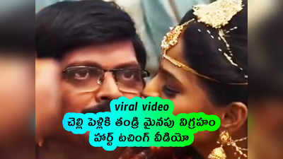 viral video: చెల్లి పెళ్లికి తండ్రి మైనపు విగ్రహం.. హార్ట్ టచింగ్ వీడియో