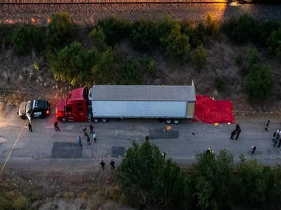 US Texas migrants death: லாரியில் இருந்து 46 பேர் சடலமாக மீட்பு: போலீசார் தீவிர விசாரணை!