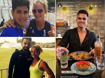 Arjun Tendulkar News: कोहली को प्रपोज करने वाली इंग्लिश क्रिकेटर संग लंच डेट पर अर्जुन तेंदुलकर, कर रहे लंदन की सैर