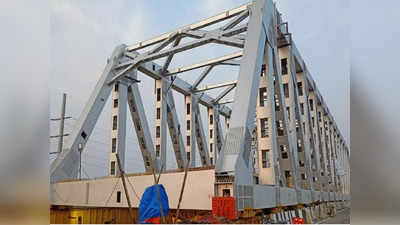 Ghaziabad ROB: चिपियाना बुजुर्ग में सेट हो गया 2270 टन वजनी ट्रस ब्रिज, जल्‍द ही जनता के लिए खुल जाएगा