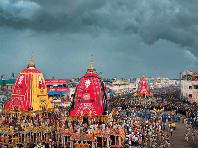 तीनों रथों के नाम