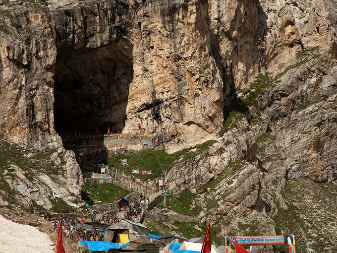 बाबा बर्फानी की गुफा - Amarnath Cave