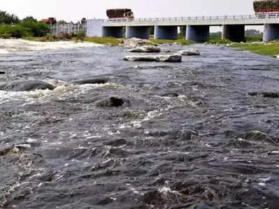 நொய்யல் ஆற்று நீரில் விஷமா? சூலூர் பகுதியில் திடீர் பரபரப்பு!