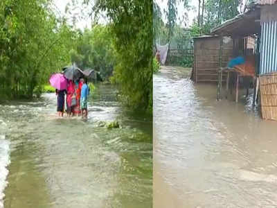 Rain in North Bengal: বানভাসি উত্তর দিনাজপুর-কোচবিহার, লাগাতার বৃষ্টিতে ব্যাহত জনজীবন