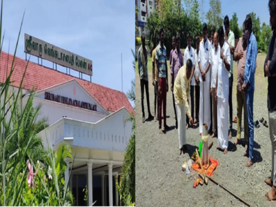 Aiadmk general body meeting: அதிமுக பொதுக்குழு கூட்டத்திற்கு பிரம்மாண்ட செட்... முன்னாள் அமைச்சர் பெஞ்சமின் நேரில் ஆய்வு!