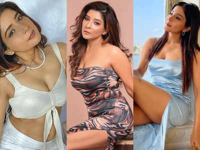 model sakshi agarwal:அட! பிக்பாஸ் சாக்‌ஷி அகர்வாலா இது.... என்னமா போஸ் கொடுத்திருக்காங்க...