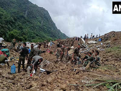 Manipur landslide news: मणिपुर में रेलवे निर्माण कैंप के पास भारी भूस्खलन, अब तक 13 शव निकाले गए