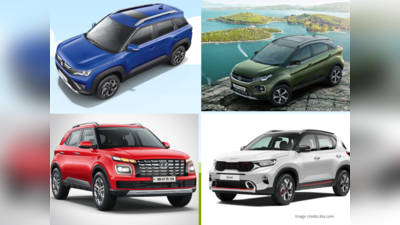 Brezza vs Venue vs Nexon vs Sonet முழு விலை மற்றும் வசதிகள் ஒப்பீடு! எது சிறந்த Compact SUV கார்?