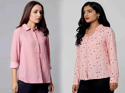 आपके लुक को प्रोफेशनल टच देने और आउटिंग के लिए बेस्ट चॉइस होंगी ये Pink Shirts