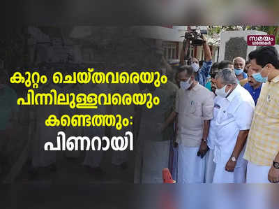 കുറ്റം ചെയ്തവരെയും പിന്നിലുള്ളവരെയും കണ്ടെത്തും പിണറായി