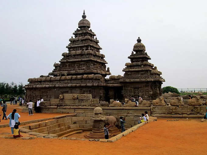 शोर मंदिर, तमिलनाडु - Shore Temple in Tamilnadu