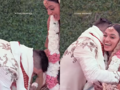 Viral Video: மணப்பெண்ணின் காலில் விழுந்த மணமகன், இதுதான் காரணமா?