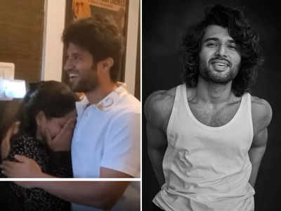 पीठ पर Vijay Deverakonda का टैटू करवाने वाली फैन को मिला ऐक्टर से मिलने का मौका, वीडियो देख लड़कियों को होगी जलन