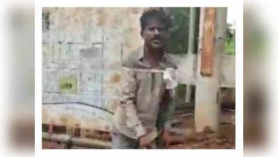 Gwalior : ऑटो चालक ने मासूम बच्चियों से की छेड़छाड़, लोगों ने खंभे से बांधकर पीटा