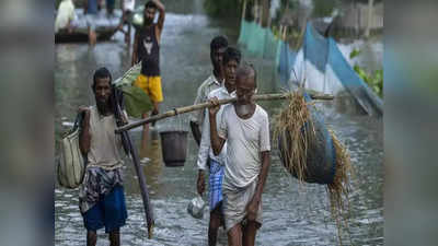 असम में बाढ़ की तबाही से मामूली राहत, घटी प्रभावितों की संख्या, प्रदेश भर में 5 लोगों की मौत