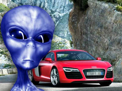 Audi Car Shape UFO: ऑडी से उड़ रहे एलियन, आसमान में रहस्यमय UFO देख हर कोई हैरान