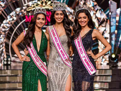 Miss India 2022 Winner: कर्नाटक की सिनी शेट्टी ने जीता मिस इंडिया वर्ल्ड 2022 का खिताब, राजस्थान से पहली और UP की हैं दूसरी रनर अप