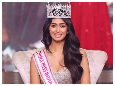 Miss India 2022 : ఫెమినా మిస్ ఇండియాగా సిని శెట్టి.. తెలంగాణ అమ్మాయికి నాలుగో స్థానం..