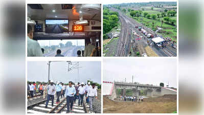 Jabalpur : छबड़ा गुगोर से मोतीपुरा चौकी स्‍टेशन के बीच दोहरीकरण का कार्य पूर्ण, 125  KM/H की स्पीड से दौड़ी ट्रायल ट्रेन