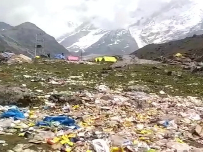 kedarnath garbage