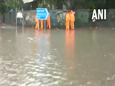 Mumbai Rains : मुंबईत मुसळधार पावसामुळे अंधेरी सबवे बंद, NDRF च्या पाच तुकड्या दाखल