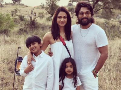 Allu Arjuns Vacation: पुष्पा 2 की शूटिंग से पहले परिवार संग हॉलिडे पर निकले अल्लू अर्जुन, वाइफ ने शेयर की है तस्वीर