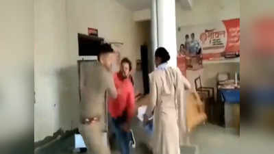 Mainpuri: महिला थाने में जमकर हुआ तांडव, युवक ने सिपाही पर बरसाए मुक्के, ये है पूरा मामला