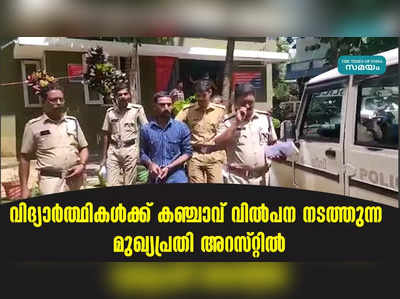 വിദ്യാര്‍ത്ഥികള്‍ക്ക് കഞ്ചാവ് വില്‍പന നടത്തുന്ന മുഖ്യപ്രതി അറസ്റ്റില്‍