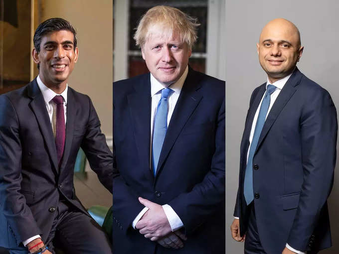 rishi sunak sajid javid Boris Johnson