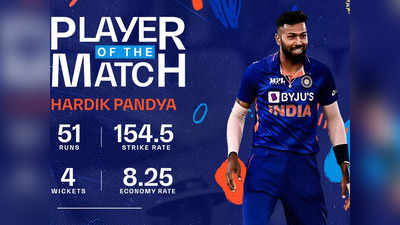 Hardik pandya Record: हार्दिक पंड्या ने चकनाचूर किया युवराज का रिकॉर्ड, बल्ले से कोहराम के बाद गेंद से बरसाई आग
