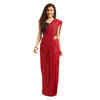 Indian Women Ethnic Red Shimmer Saree Designer Sequins Sari Blouse Festive  Party | eBay