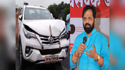 Bharat Gogawale Accident: भरत गोगावलेंच्या गाडीचा फ्री वेवर अपघात; आठ गाड्या एकमेकांवर आदळल्या