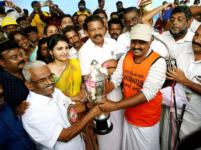 Champakulam Moolam Boat Race Winner