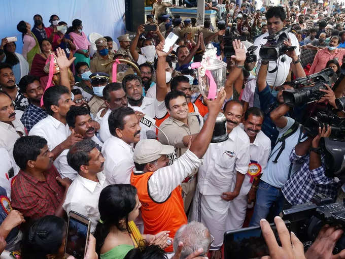 Champakulam Moolam Boat Race Winner