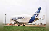 Airbus Beluga Photos: दिखने में व्हेल जैसा, खासियत कई... चेन्नै एयरपोर्ट पर पहली बार उतरा Airbus Beluga, देखें तस्वीरें