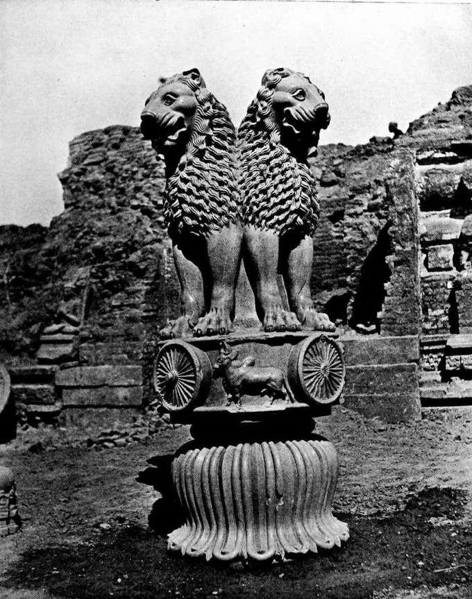 Sarnath-Lions-Pre-Independence-Pic