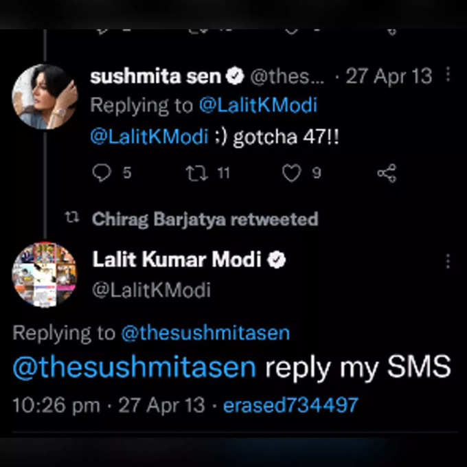 lalit modi 9 year old tweet