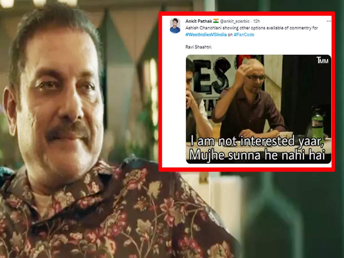 ravi shastri memes, Ravi shastri Memes: रवि शास्त्री का Ad ऑन एयर होते ही Twitter पर आई मीम्स की बाढ़, यूजर्स ने लिए कुछ ऐसे मजे... - ravi shastri and ashish chanchlani ravi shastri memes, Ravi shastri Memes: रवि शास्त्री का Ad ऑन एयर होते ही Twitter पर आई मीम्स की बाढ़, यूजर्स ने लिए कुछ ऐसे मजे... - ravi shastri and ashish chanchlani