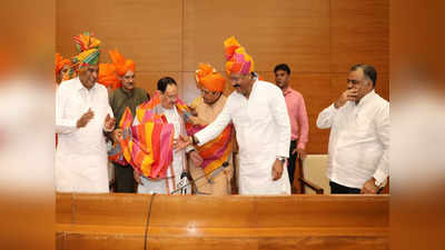 Jagdeep Dhankar News: लगता है चल गया BJP का किसान पुत्र कार्ड, पार्टी हेडक्वार्टर पहुंच बोले किसान- धन्यवाद मोदी जी