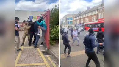 लंदन की सड़कों पर लड़ने लगे McDonalds के कर्मचारी, हेलमेट से की एक दूसरे की पिटाई