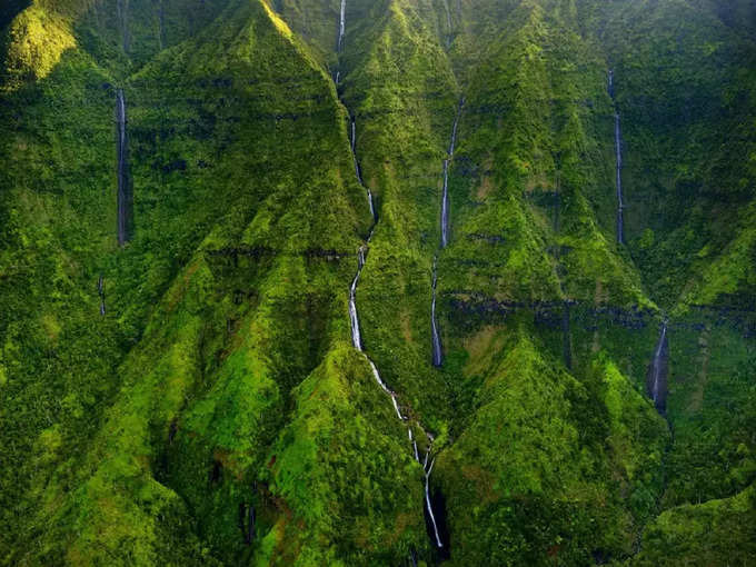 माउंट वैयाले, काउई, हवाई - Mt Waialeale, Kauai, Hawaii