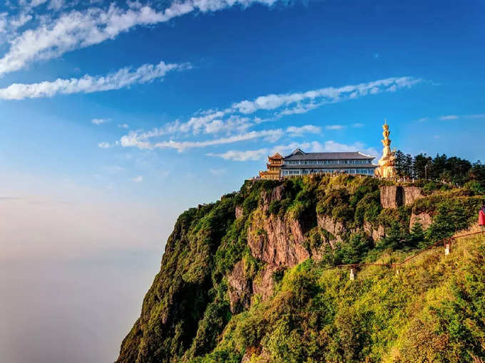 एमी शान, सिचुआन प्रांत, चीन - Emei Shan, Sichuan Province, China