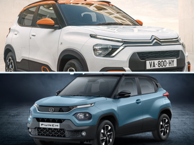 Citroen C3 vs Tata Punch ஒப்பீடு! சிறந்த சப் 4 மீட்டர் SUV எது?