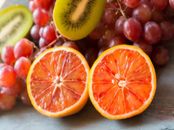 ​अंगूर और संतरे