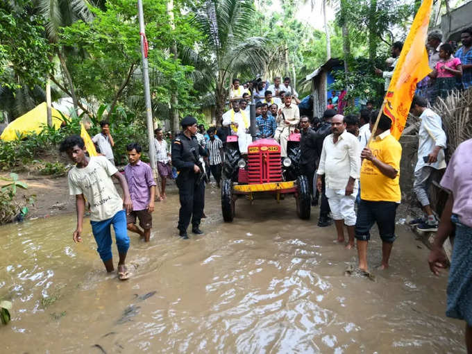 Chandrababu Naidu in Konaseema District