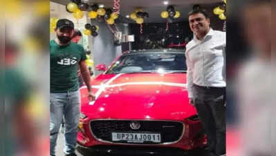 ભારતીય ક્રિકેટર મોહમ્મદ શમીએે ખરીદી 1 કરોડ રૂપિયાની લક્ઝરી સ્પોર્ટ્સ કાર Jaguar F-Type