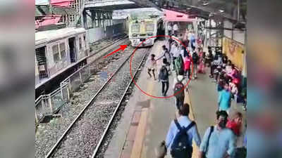मौजमजा पडली महागात, मागून येणाऱ्या ट्रेननं उडवलं, अंगावर काटा आणणारा Video Viral