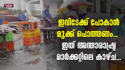 ഇവിടേക്ക് പോകാൻ മൂക്ക് പൊത്തണം...  ഇത് അന്താരാഷ്ട്ര മാര്‍ക്കറ്റിലെ കാഴ്ച...